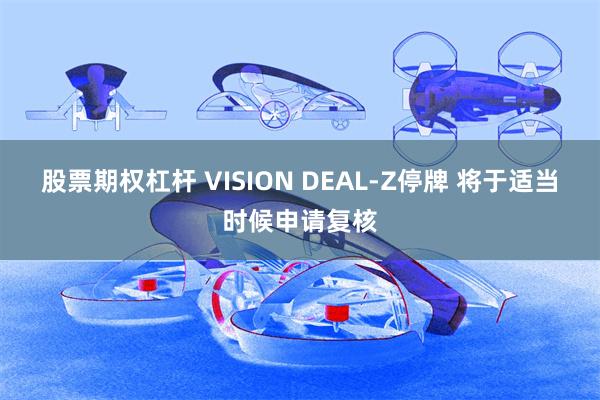 股票期权杠杆 VISION DEAL-Z停牌 将于适当时候申请复核